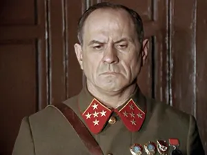 Валерий Афанасьев в роли Жукова Валерий Афанасьев в роли Жукова